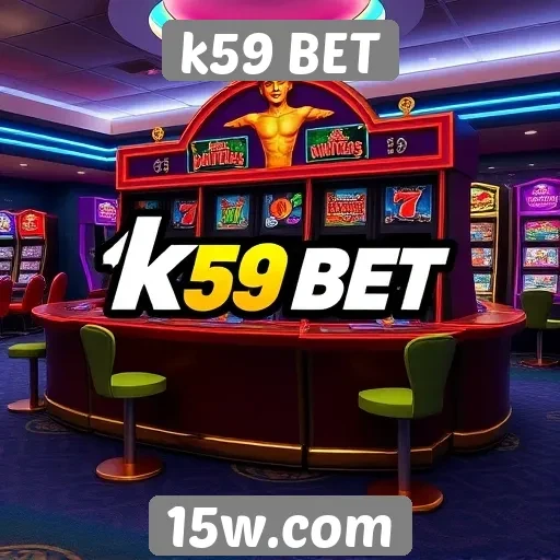 k59 BET oferece ampla gama de jogos de cassino